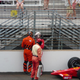 Illustration for article titled Graham Rahal Crashes Exiting Turn Four, Dixon Takes Lead